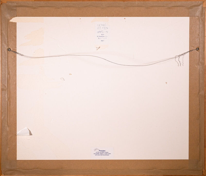 Lynn Shaler L' Audition Signed Contemporary Etching-Aquatint 25/100 Framed 1993