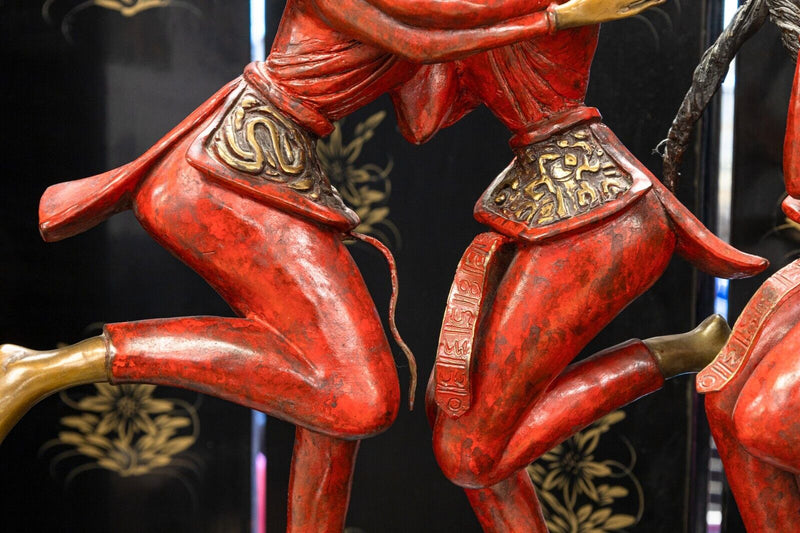 Jiang Tie Feng Bronze Sculpture Moonlight Dance