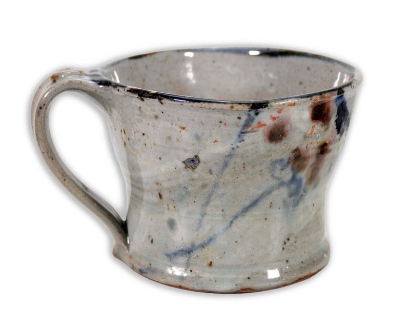 John Glick Ceramic Stonware Mug VI Stamped Plum Tree Pottery