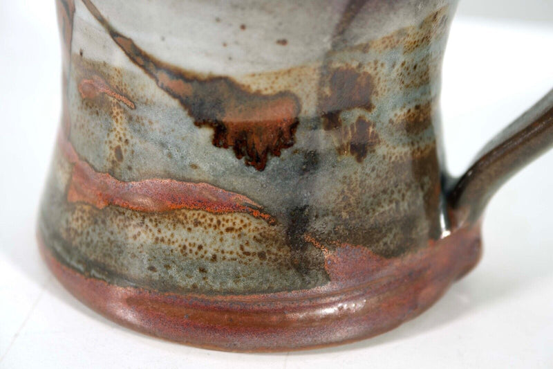 John Glick Ceramic Stoneware Mug I Stamped Plum Tree Pottery