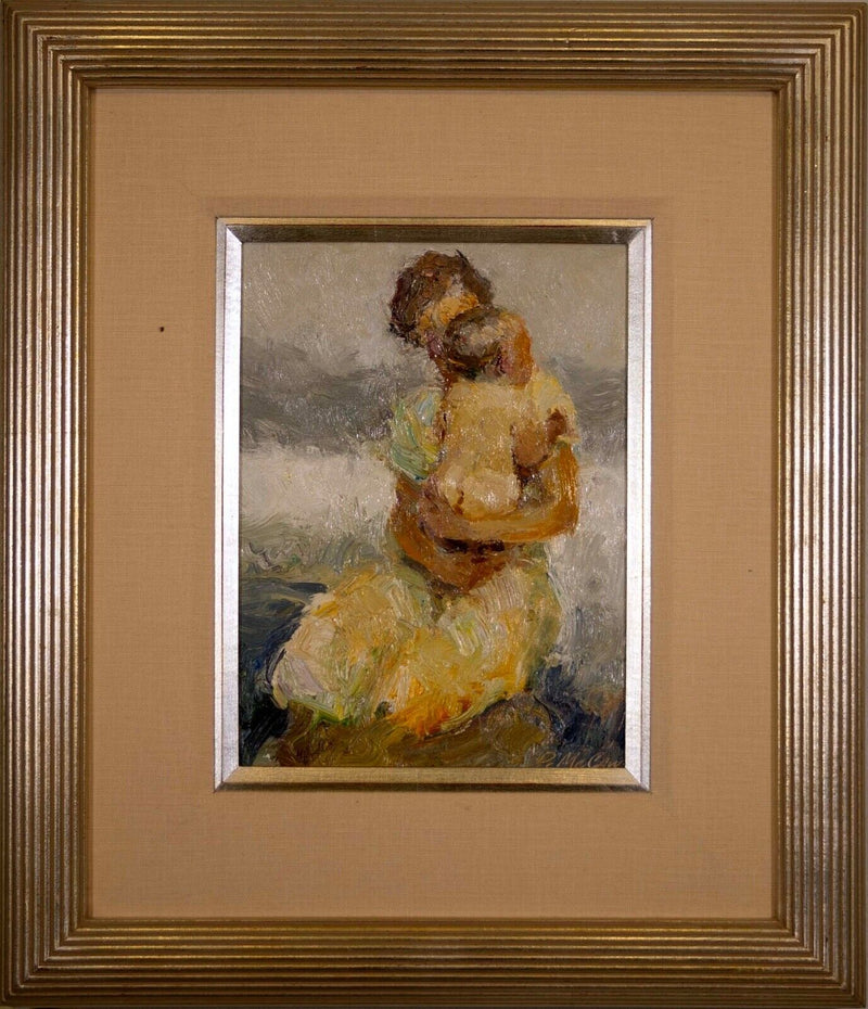 Dan Mccaw First Summer Signed Contemporary Impressionist Figurative Oil Painting