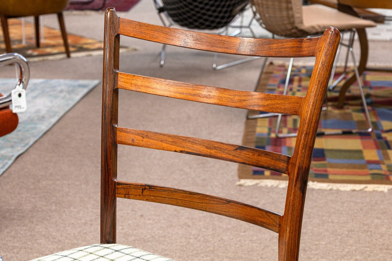 Set of 6 Danish Rosewood Johannes Andersen for Møbelfabrik 1960s Dining Chairs