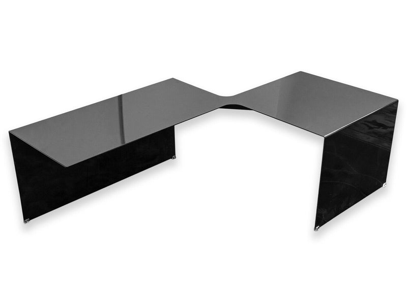 Cappellini Island 3 Piece Modular Black and White Contemporary Coffee Table