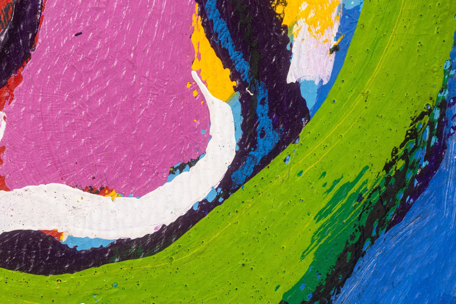 Karel Appel, Tete 1968 Signed Original Acrylic on Board CoBrA Art