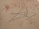 Salvador Dali Le Nu a la Guitarre (The Nude on the Guitar, Serenade) Lithograph