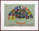 Stanley Boxer Flowered Consequence When Stared At Signed Mixed-Media on Paper