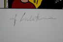 Roy Lichtenstein Masterpiece 1962 Signed Modern Vintage Exhibition Postcard