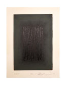 Adja Yunkers Le Pendus Signed Modern Abstract Etching on Paper 14/42 UF 1980