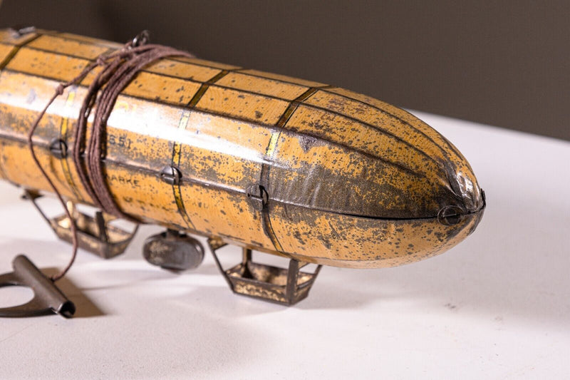 Lehmann Airship EPL-I Zeppelin 651 Antique Windup Tin Toy Collectables Germany 1