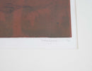 Takeshi Takahara Surfing the Reverberation II Signed Intaglio & Woodcut