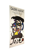 Joan Miro Galerie Maeght Sculptures Paris Original Modern Lithographic Poster UF