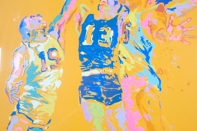 Leroy Neiman Basketball Serigraph Signed 157/250 Framed