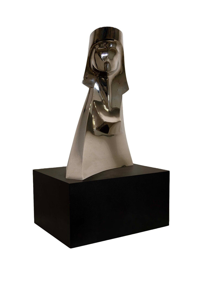 Gary Slater Aluminum Sphinx Sculpture Signed MSL Slater AP 1994