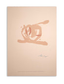 Adja Yunkers Untitled (For Alice) Modern Abstract Screenprint on Paper Unframed