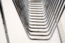 Chrome Magazine Rack by Arthur Umanoff Postmodern