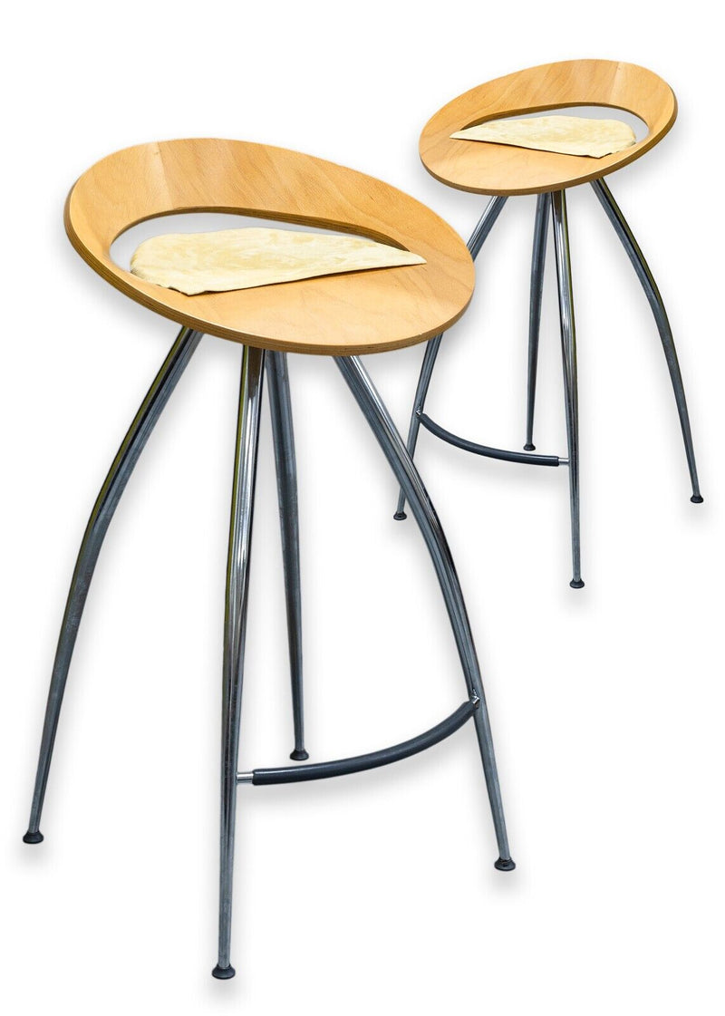 Pair of Sigurdur Thorsteinsson Design Group Italia for Magis Lyra Barstools