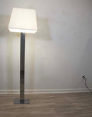 Sonneman Chrome Floor Lamp Post Modern Three Settings
