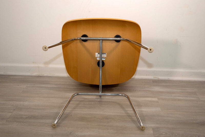 Eames for Herman Miller DCM Plywood and Chrome Chair Mid Century Modern