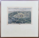 Johannes Kip Set of Four Bird’s Eye English Estate Views Engravings on Paper