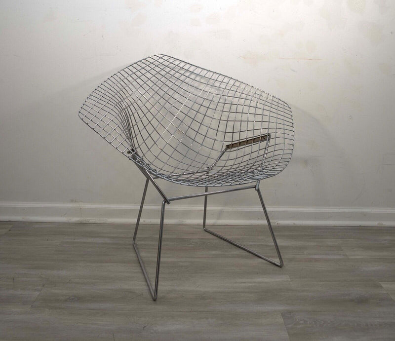 Harry Bertoia for Knoll Wire Diamond Chair Mid Century Modern