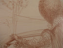 Salvador Dali Le Nu a la Guitarre (The Nude on the Guitar, Serenade) Lithograph