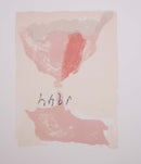 Adja Yunkers Chalice Signed Modern Abstract Screenprint on Paper 13/60 Unframed