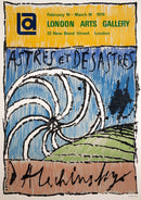 Pierre Alechinsky Astres et Desastres London Arts Group Lithographic Poster