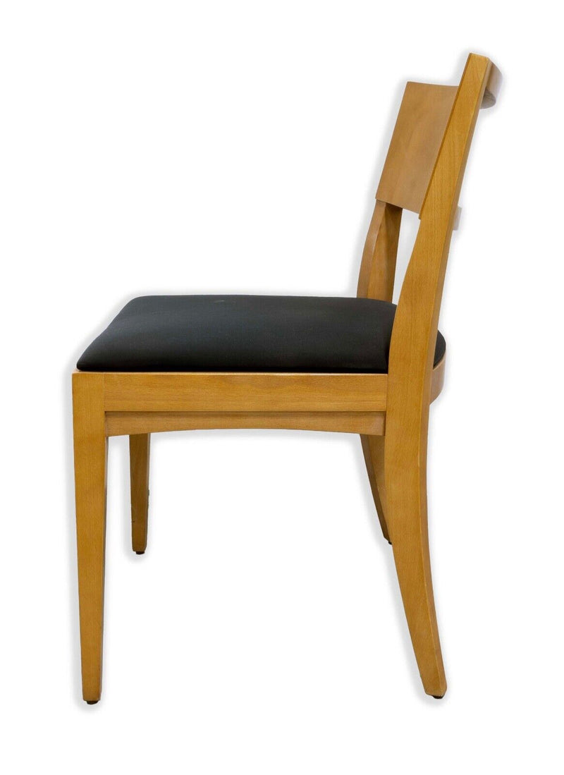 Jonathan Crinion for Knoll Wood Side Chair Made in Slovenia 1999 Mid Century Mod