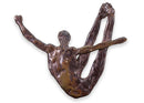 John Mills Diver Signed Contemporary Cast Bronze Figurative Sculpture 1970
