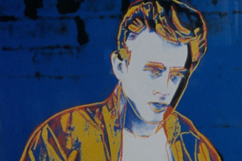 Andy Warhol Estate Rebel Without a Cause James Dean Offset Lithograph on Paper