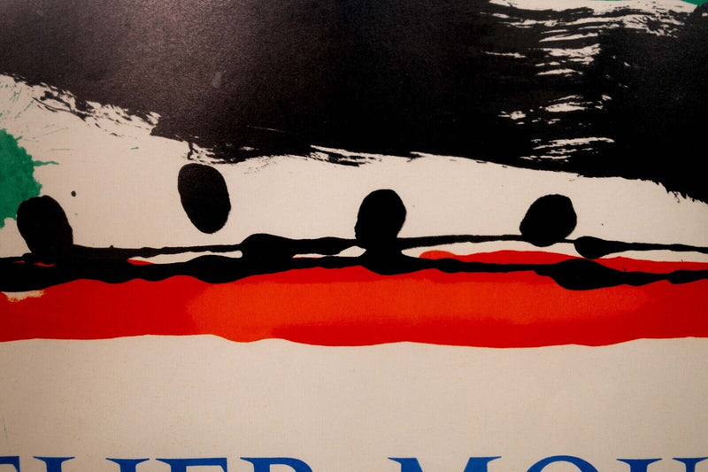 Joan Miro Atelier Mourlot New York Original Modern Lithographic Poster Framed