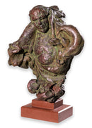 Sergio de Giusti Modernist Contemporary Biomorphic Figurative Ceramic Sculpture