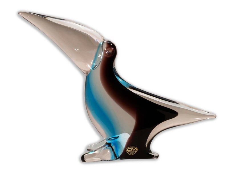 Handblown Toucan Bird Sweden Kongzglas Ronne Contemporary Modern