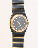 Vintage Womans Concord Mariner SG Quartz Diamond Watch Collectible Timepiece