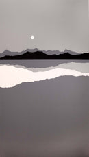 Richard Kozlow Keflavik Signed Modernist Serigraph 59/100 Unframed 1980s