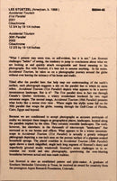 Lee Stoetzel Accidental Tourism 30th Parallel Contemporary Cibachrome 2/8 Framed