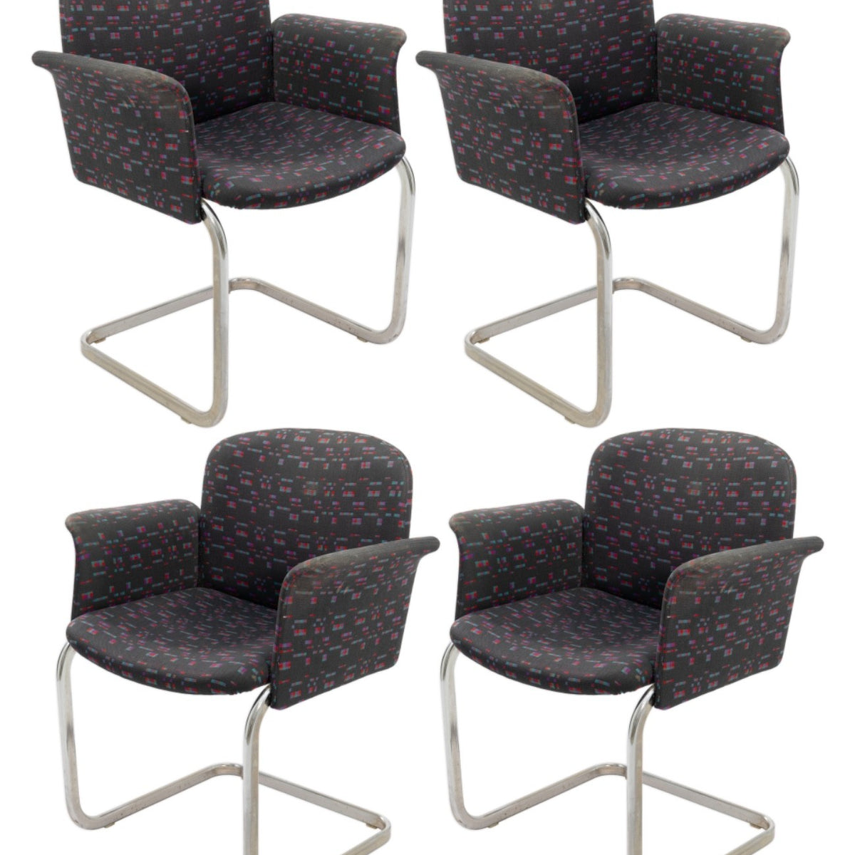 Set Of 4 Mid Century Modern Tri-Mark Designs Dining Chairs – Le Shoppe ...
