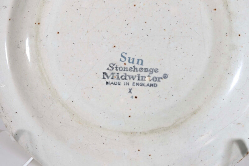 Stonehenge Mid Winter Sun Dinnerware Set of 33 Mid Century Modern