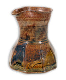 John Glick Ceramic Stoneware Small Pitcher Stamped Plum Tree Pottery