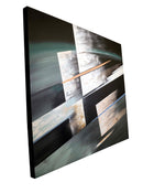 Postmodern Abstract Expressionist Acrylic Painting 1980s Signed Lee Reynolds