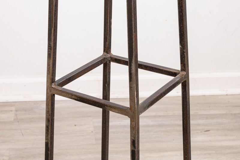 Gary Kulak Large Straight Chair Contemporary Modern Metal Floor Sculpture 1981