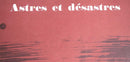 Joyce Mansour & Pierre Alechinsky Astres et Desastres Lithographic Poster