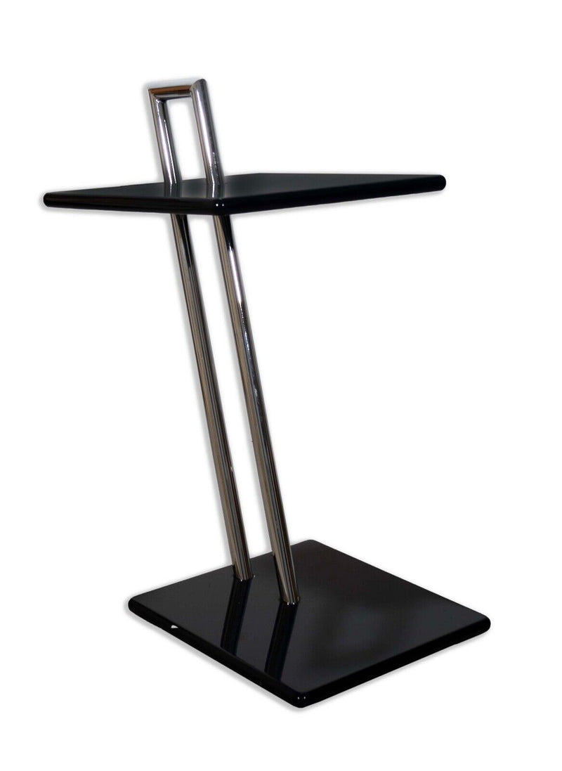 Eileen Gray for Vereinigte Werkstätten E-97 Metal & Laminate Side End Table