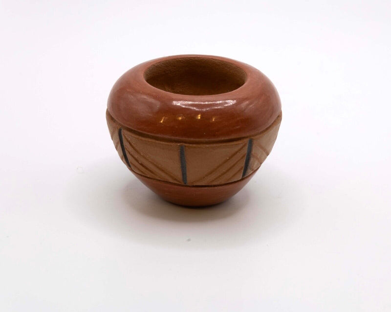 Joyce Leno Acoma Pueblo New Mexico Earthenware Pottery w/ Jeanette Teba Vessels