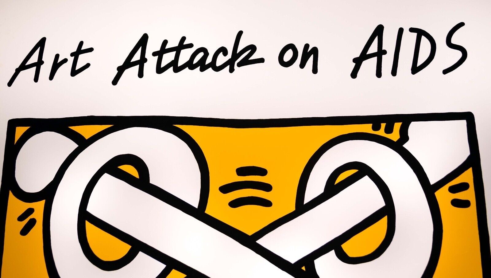 Keith Haring Art Attack on Aids Contemporary Urban Art