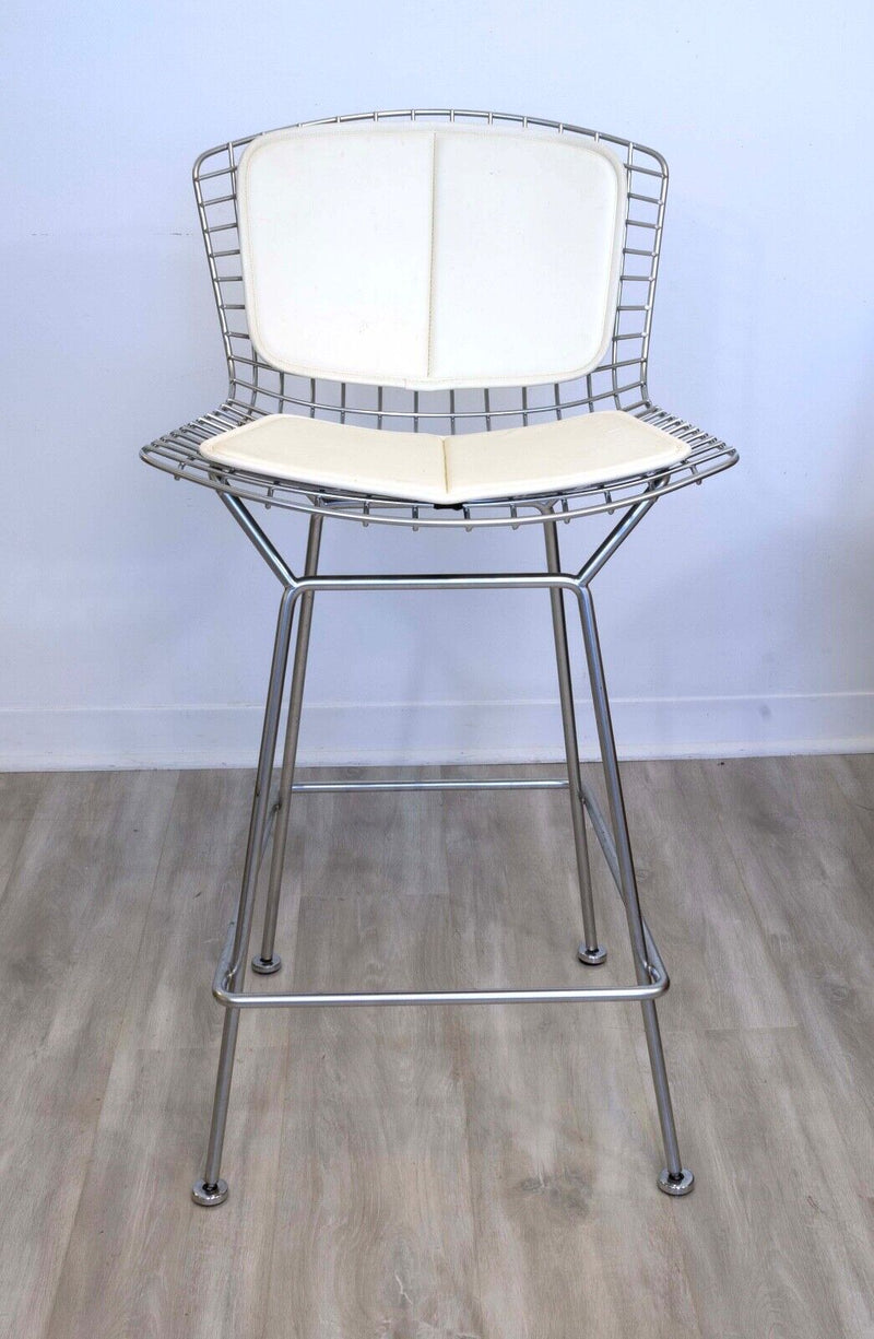 Bertoia for Knoll Diamond Bar Stool with Padding Mid Century Modern