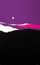 Richard Kozlow Even Tide Signed Modernist Serigraph 1/100 Unframed 1980s