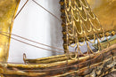 Paul D. Wellington Signed Sailboat Modern Brutalist Brass Wall Sculpture 1970s