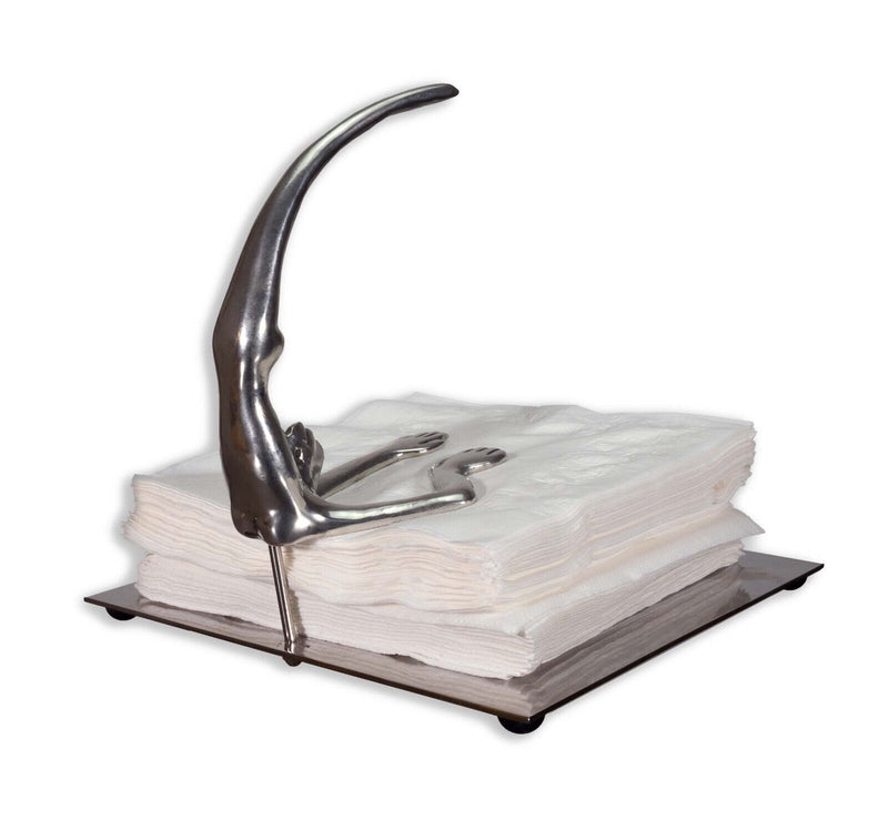 Carrol Boyes Serviette Figure Metal Adjustable Napkin Holder