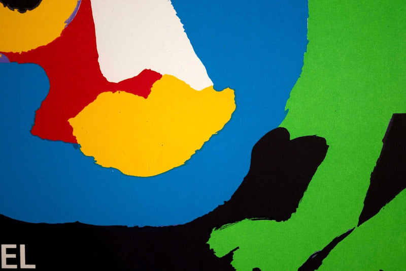 Karel Appel Galerie Ariel Expo 1974 Original Modern Abstract Lithographic Poster